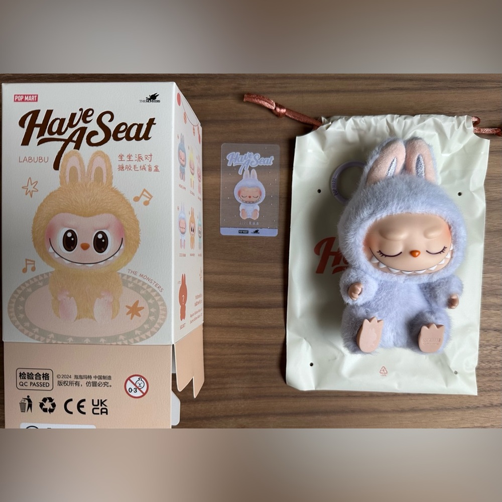 PopMart Labubu “Zizi” Have a Seat